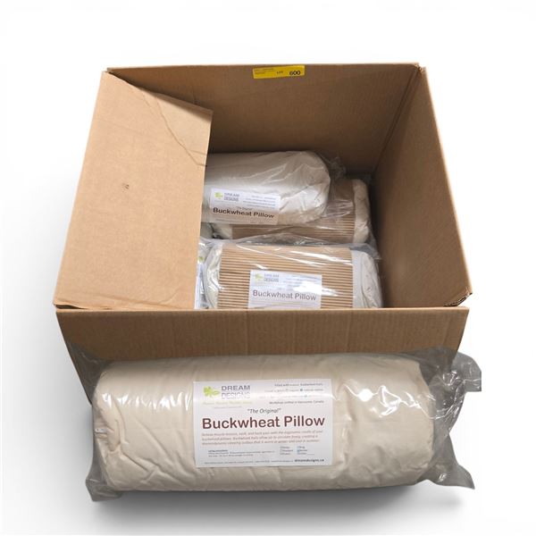 100% Natural Cotton & Wool Buckwheat Pillow - approx. 5 pcs