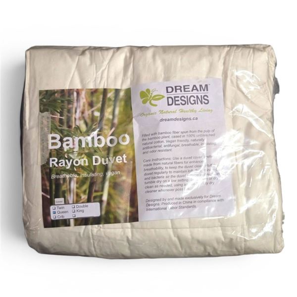 5-Pcs New 100% Bamboo Rayon Duvets - All Season King - R.V. $1974 ($395 Each)