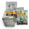 Image 1 : Organic Cotton Robes - includes Grey & Green Patterns, assorted Sizes. Approx. 20 pcs (1 Box). R.V. 