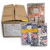 Image 1 : Organic Cotton Robes - includes Brown & Blue Patterns, assorted Sizes. Approx. 17 pcs (1 Box). R.V. 