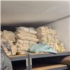 Image 4 : Large Group of Assorted Fabric Rolls - Between 80 to 130 Meters per Roll. Assorted Sizes, patterns, 