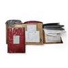 Image 1 : Large Lot of Organic Cotton Sateen Table Linens - Assorted Sizes & Colors. 3 boxes.
