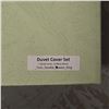Image 5 : Organic Cotton 280tc Sateen, Bed Linens Duvet Cover Set - approx. 6 pcs / includes 1 Duvet Cover & 2