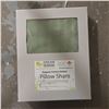 Image 2 : Organic Cotton 280tc Sateen, Green, Pillow Cases & Shams - approx. 50 pcs /  Various Sizes: Petite, 