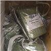 Image 3 : Organic Cotton 280tc Sateen, Green, Pillow Cases & Shams - approx. 50 pcs /  Various Sizes: Petite, 