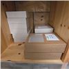 Image 3 : Pure Linen, Oat, Fitted Sheets - approx. 11 pcs / Various Sizes: King (x1) / Queen (x1) / Double (x3
