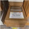 Image 2 : Organic Cotton 280tc Sateen, Nutmeg, Flat Sheets - approx. 19 pcs /  Various Sizes:  King (x4) / Que