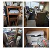 Image 1 : Office Furniture & Supplies Lot - includes Chair/Printer/Filing Cabinet/Shelf/Cashier/Wooden 4-Tier 