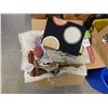 Image 5 : Work Table & Supplies - includes carboards/Enveloppes/ Pillow Cases & More (must take all)