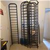 Image 1 : Black Metal Shelving Unit - Dismantle, approx. 6 pcs (might be incomplete)
