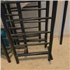 Image 2 : Black Metal Shelving Unit - Dismantle, approx. 6 pcs (might be incomplete)
