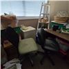 Image 4 : Office Furniture & Supplies Lot - includes Chairs (x2)/Corner Shelf/Filing Cabinets (x2)/Décor & Sup