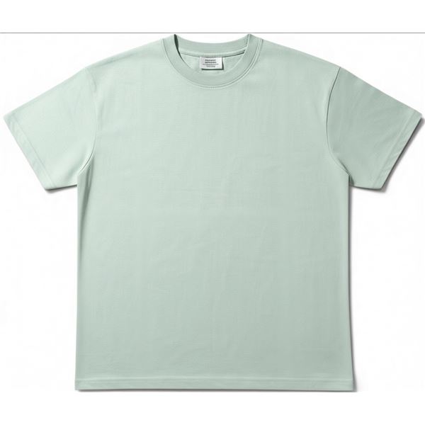 10-Pcs New Men's Cotton T-Shirts - RV: $250 - Light Green / Sizes M & XL