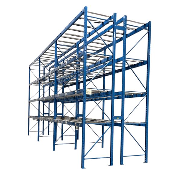 Commercial Warehouse Blue Pallet Racking - Excellent Condition