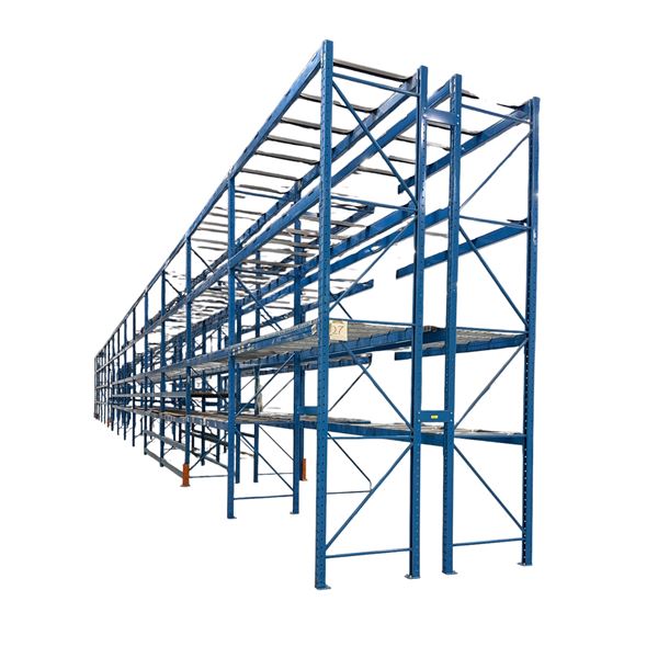 Commercial Warehouse Blue Pallet Racking - Excellent Condition