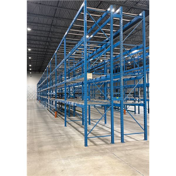 Commercial Warehouse Blue Pallet Racking - Excellent Condition