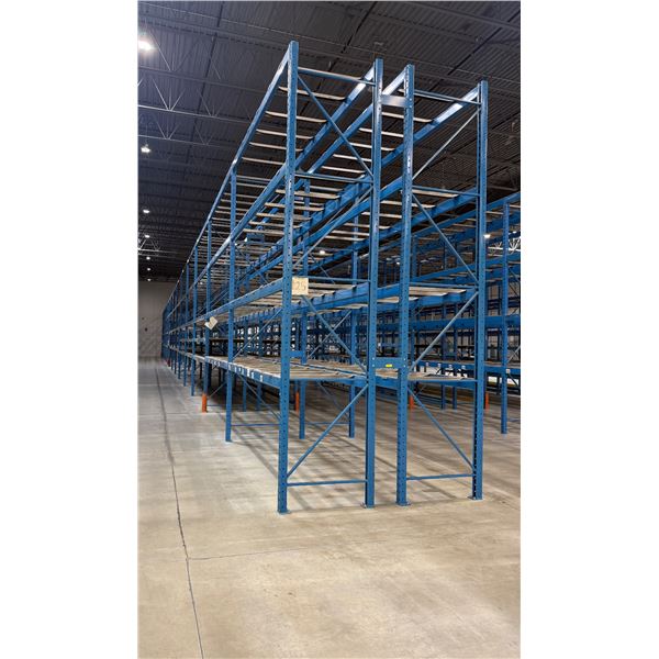 Commercial Warehouse Blue Pallet Racking - Excellent Condition