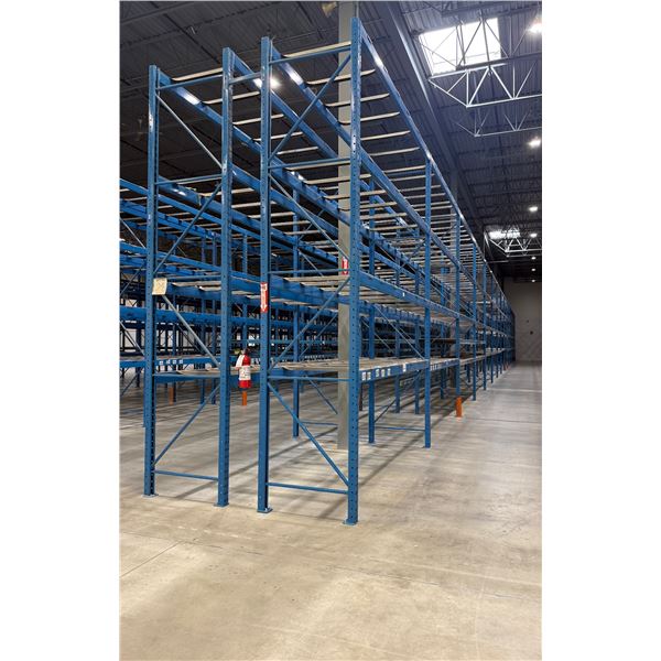 Commercial Warehouse Blue Pallet Racking - Excellent Condition