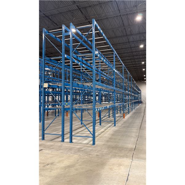 Commercial Warehouse Blue Pallet Racking - Excellent Condition