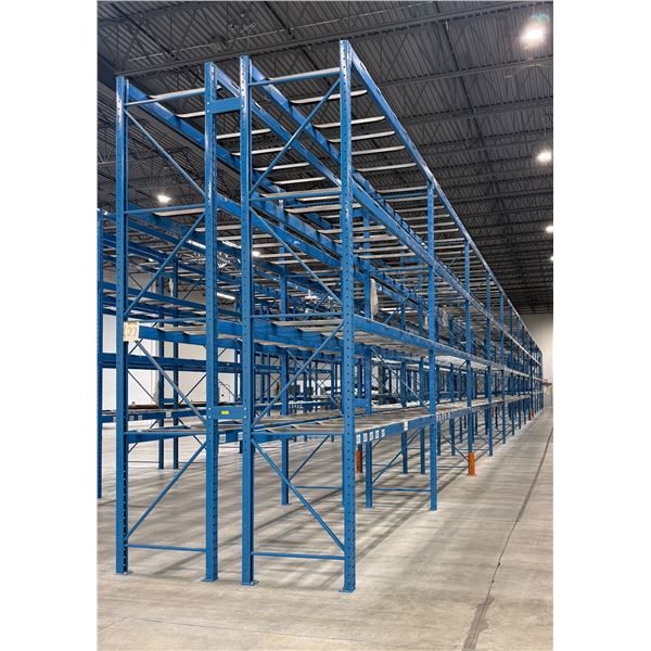 Commercial Warehouse Blue Pallet Racking - Excellent Condition