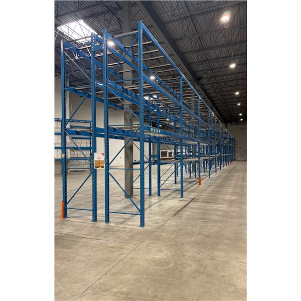 Commercial Warehouse Blue Pallet Racking - Excellent Condition