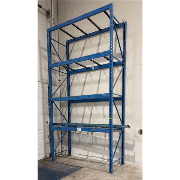 Commercial Warehouse Blue Pallet Racking - Excellent Condition
