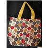 Image 2 : 9-Pcs New Assorted Patterned Tote Bags - RV: $180 - Black & Colorful, Approx. 9.5"x9.5" & 10.5"x8"
