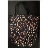 Image 3 : 9-Pcs New Assorted Patterned Tote Bags - RV: $180 - Black & Colorful, Approx. 9.5"x9.5" & 10.5"x8"