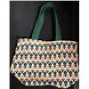 Image 3 : 6-Pcs New Retro Floral Corduroy Tote Bags - RV: $120 - Red & Green, Approx. 9.5" x 8" Each