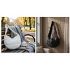 Image 1 : 5-Pcs New Minimalist Puffer Cloud Crossbody Bags - RV: $275 - Black & White 30" x 43"