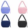 Image 1 : 6-Pcs New Quilted Puffer Tote Bags - RV: $360 - Mixed Colours, Approx. 26" x 33"