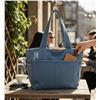 Image 1 : 4-Pcs Large Denim Tote Crossbody Shoulder Bags - RV: $220 - Assorted Blue and Styles