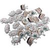 Image 1 : 29-Pcs Assorted Steamed Stuffed Bun, Dumpling, Sushi Keychains - RV: $261