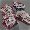 Image 5 : 28-Pcs New Assorted Plush Bear & Strawberry Keychains with 9 Plaid Paw Stockings - RV: $230