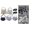 Image 1 : 30+ Pcs New Nylon Bags, Floral Totes, Waist Packs, Keychains - RV: $240 - Mixed Styles & Colours