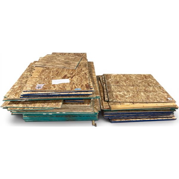 2 Pallets of Various Size Wood Panels 2636 Nootka St, Vancouver, BC V5M 1Z4 (Lots 5A-C 60A-Z 105 A-Z