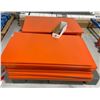 Image 2 : Lot of Orange Steel Pallet Rack Decking Panels 2636 Nootka St, Vancouver, BC V5M 1Z4 (Lots 5A-C 60A-
