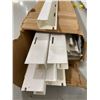 Image 6 : Lot of Gray Slotted Wire Duct / Cable Management Raceway - Mixed Sizes 2636 Nootka St, Vancouver, BC
