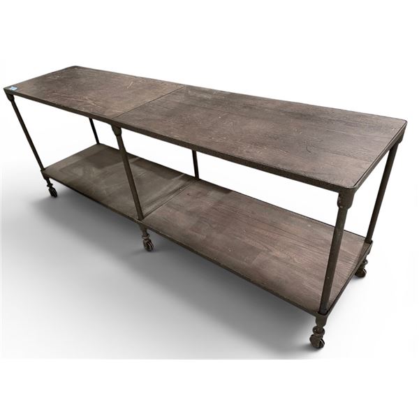 Wooden Rolling Table
