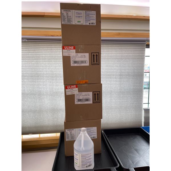 4 Boxes of Isopropyl Alcohol 99% & 70%