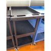 Image 1 : Uline 3-Shelf Utility Cart on Casters, Black