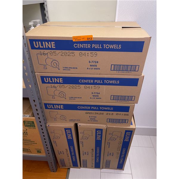 Group of 6 Boxes of CENTER PULL TOWELS
