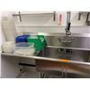 Image 2 : Stainless Steel Commercial Sink with Overhead Shelving, Sprayer Faucet & Contents