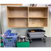 Image 1 : Plastic Tote Bins on Dolly, Mop Heads & Misc. Lab Supplies
