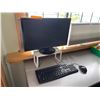 Image 2 : Group of Contents - Office Electronics Group: Monitor w/ Keyboard & Mouse, HP LaserJet Pro M402dw, C