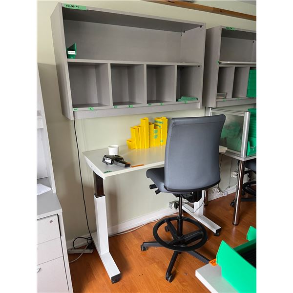 Office Desk + Chair (Contents not included)
