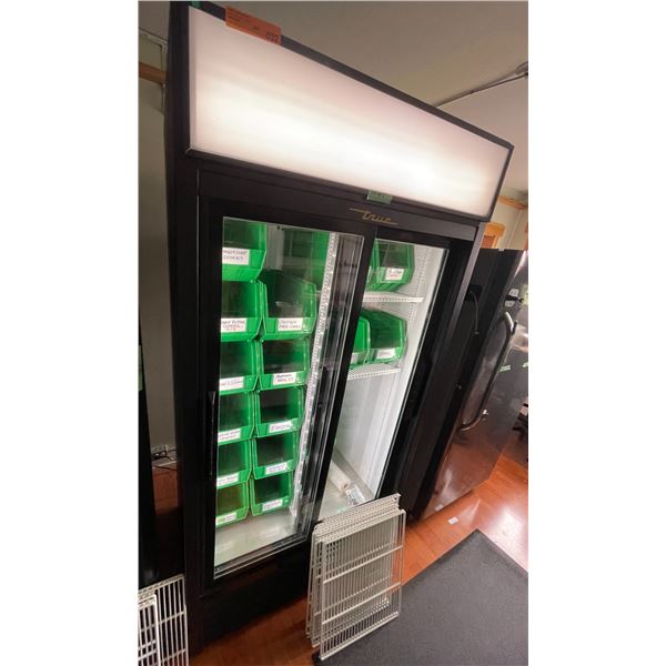 True Refrigeration GDM-33-LD Double Glass Door Merchandiser Refrigerator, S/N 8671999 (Tested - Work