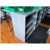 Image 2 : Laminate Counter/Work Table with Lower Open Shelving & Chrome Legs