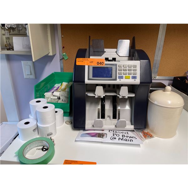 Currency Discriminator/Bill Counter with LCD Display