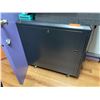 Image 1 : Network/Server Rack Cabinet on Casters with Locking Door